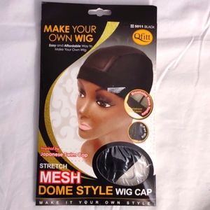 Stretch mesh dome style wig cap